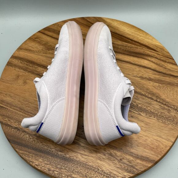 ROTHY'S Shoes Womens Size 8.5 Off White Casual Comfort Walking Sneakers - Picture 6 of 8